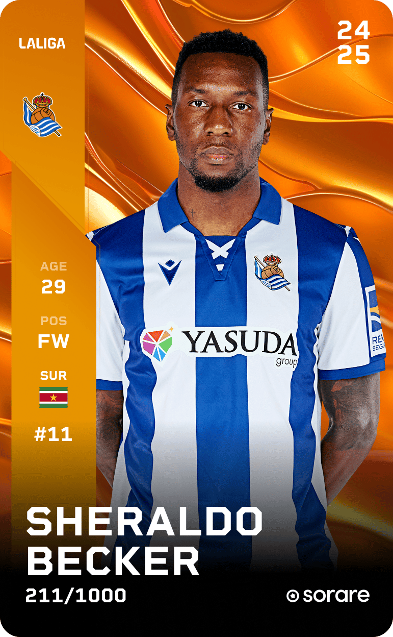 Sheraldo Becker 2024-25 • Limited 211/1000