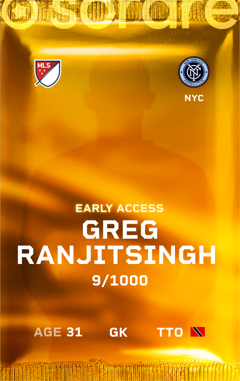 Greg Ranjitsingh 2025-26 • Limited 9/1000