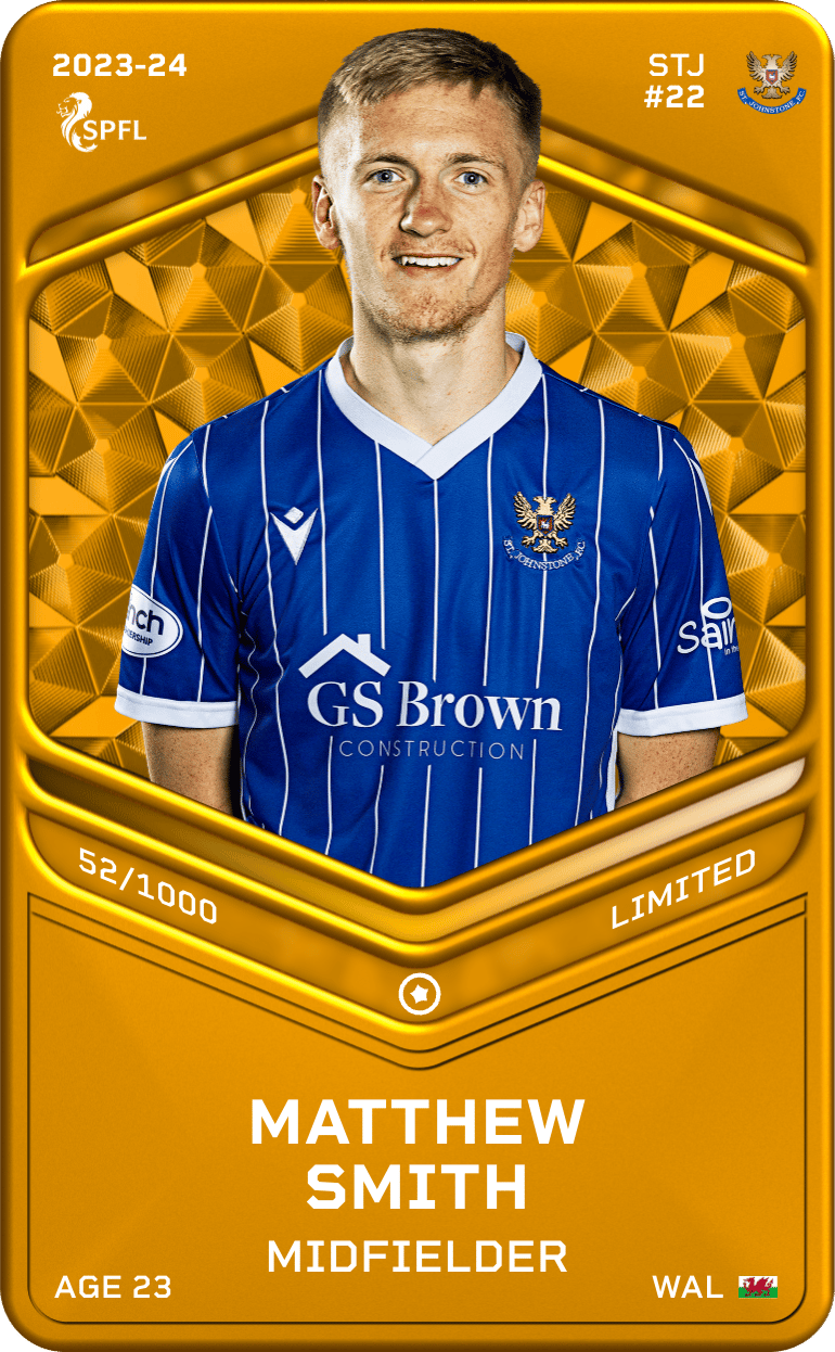 Matthew Smith 2023-24 • Limited 52/1000