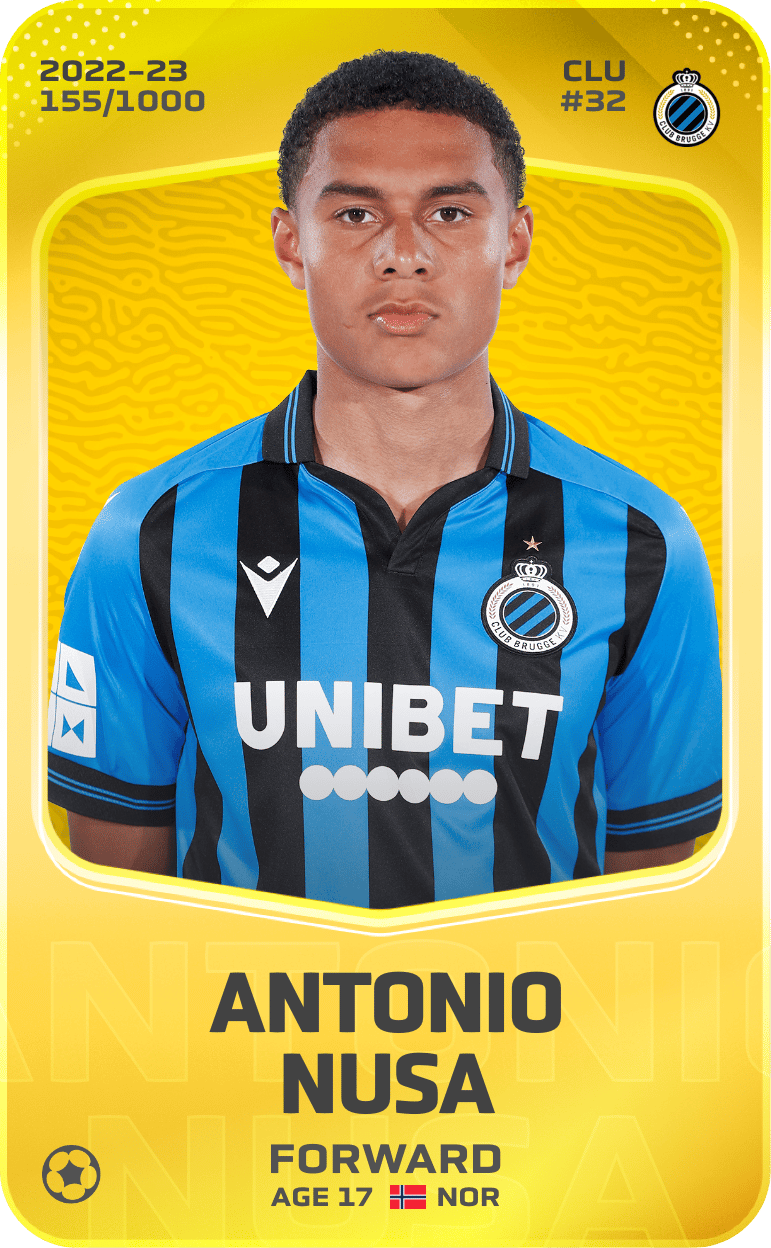 Antonio Nusa 2022-23 • Limited 155/1000