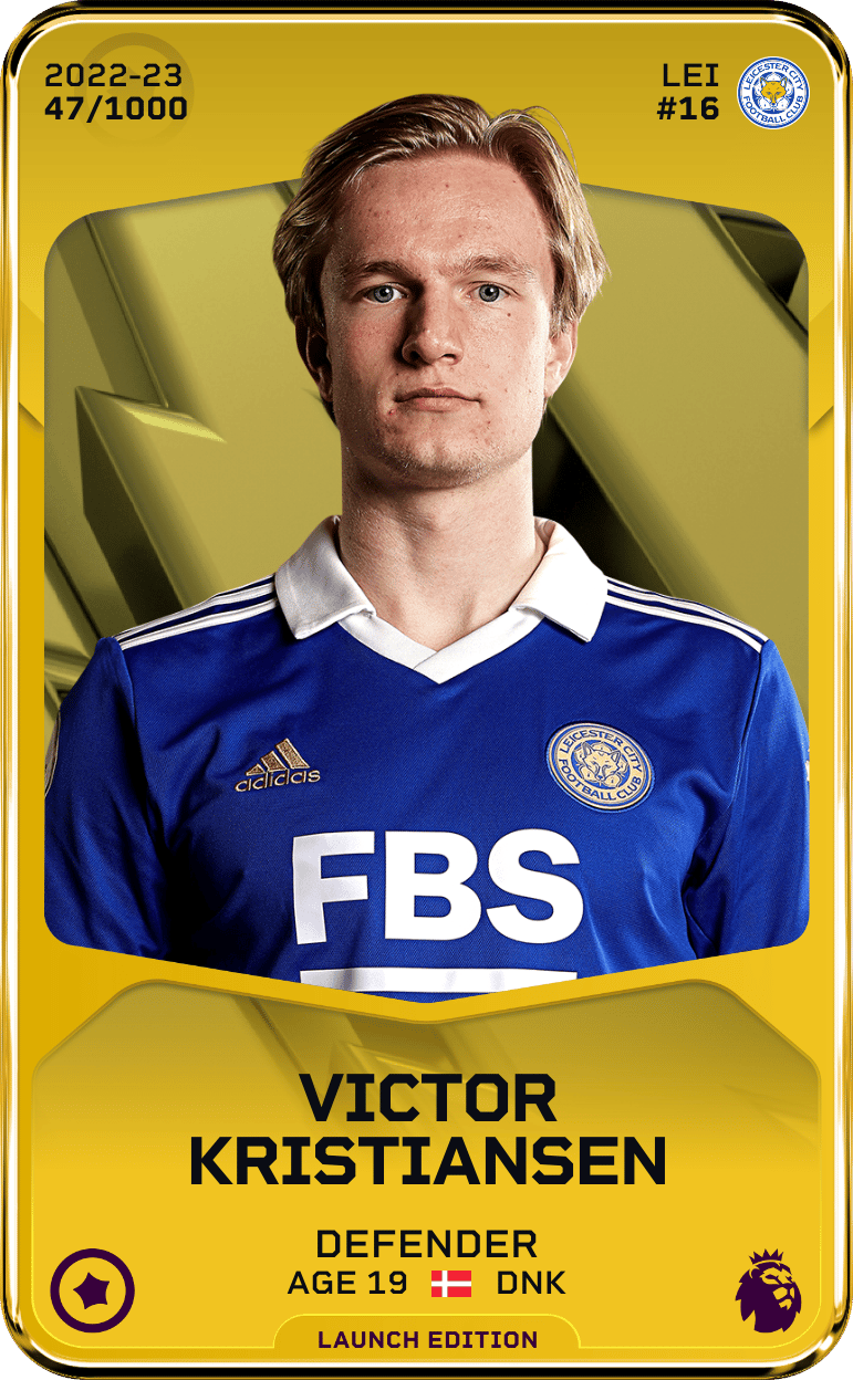 Victor Kristiansen 2022-23 • Limited 47/1000