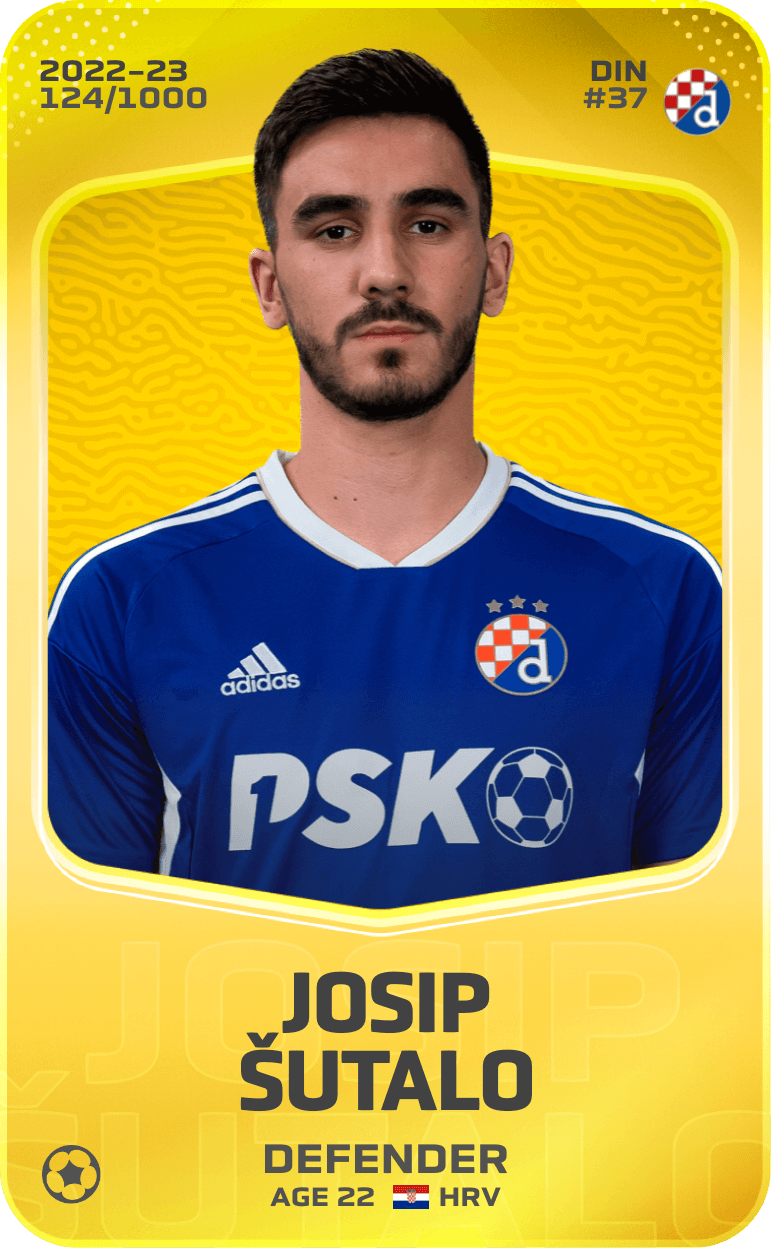 Josip Šutalo 2022-23 • Limited 124/1000