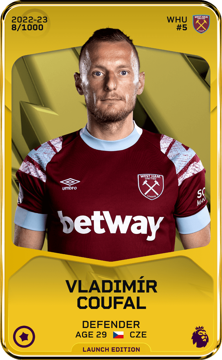 Vladimír Coufal 2022-23 • Limited 8/1000