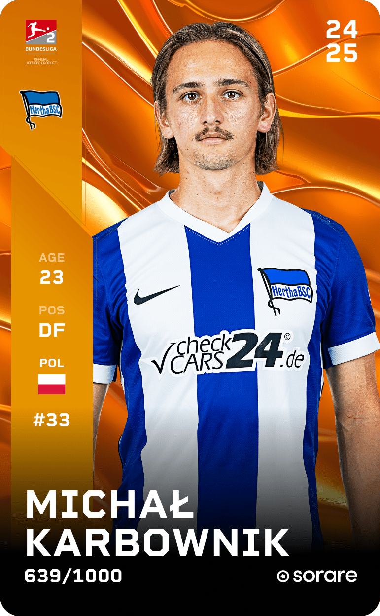 Michał Karbownik 2024-25 • Limited 639/1000