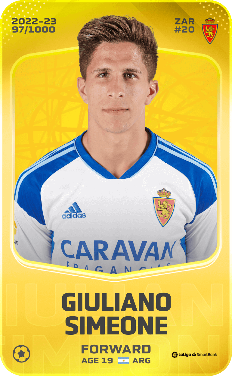 Giuliano Simeone 2022-23 • Limited 97/1000