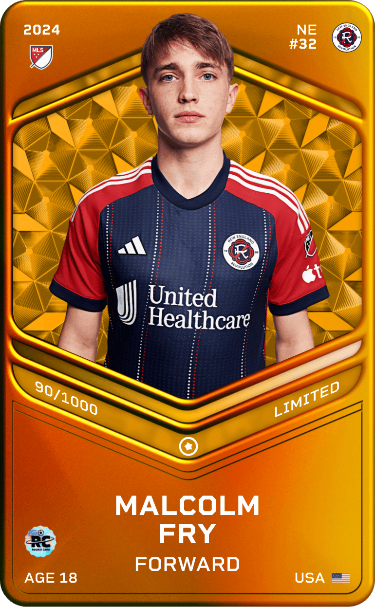 Malcolm Fry 2024-25 • Limited 90/1000