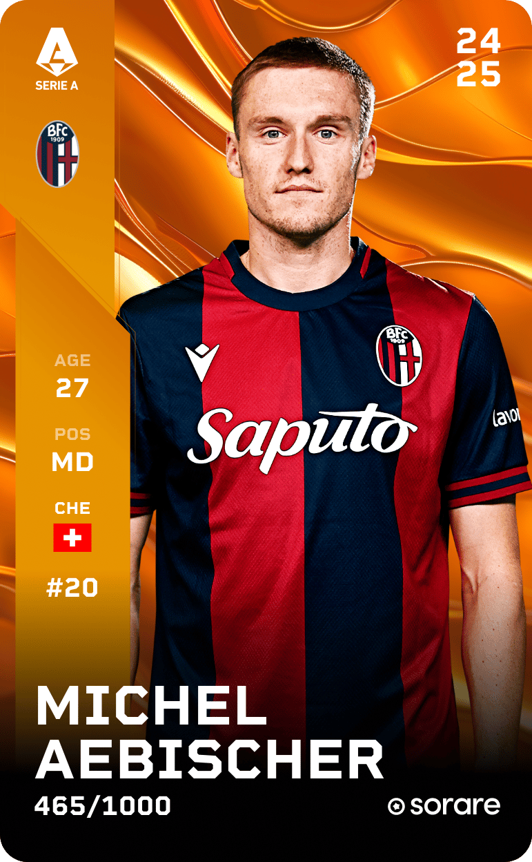 Michel Aebischer 2024-25 • Limited 465/1000
