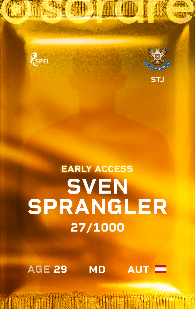 Sven Sprangler 2024-25 • Limited 27/1000