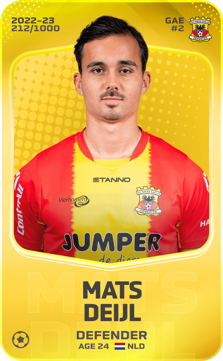 Mats Deijl 2022-23 • Limited 212/1000