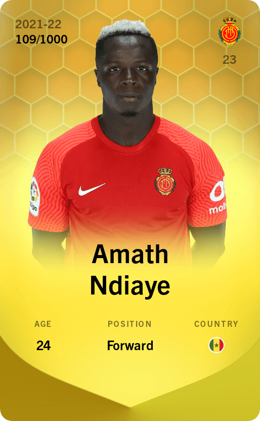 Amath Ndiaye 2021-22 • Limited 109/1000