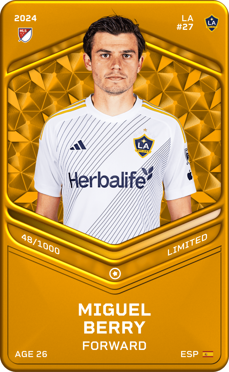 Miguel Berry 2024-25 • Limited 48/1000