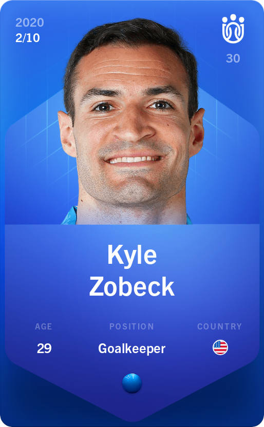 Sorare - Sorare Official - Kyle Zobeck 2020-21 • Super Rare 2/10 - NFT # 71994574924370402370699093357600777102532765515931962165146062418066658694027