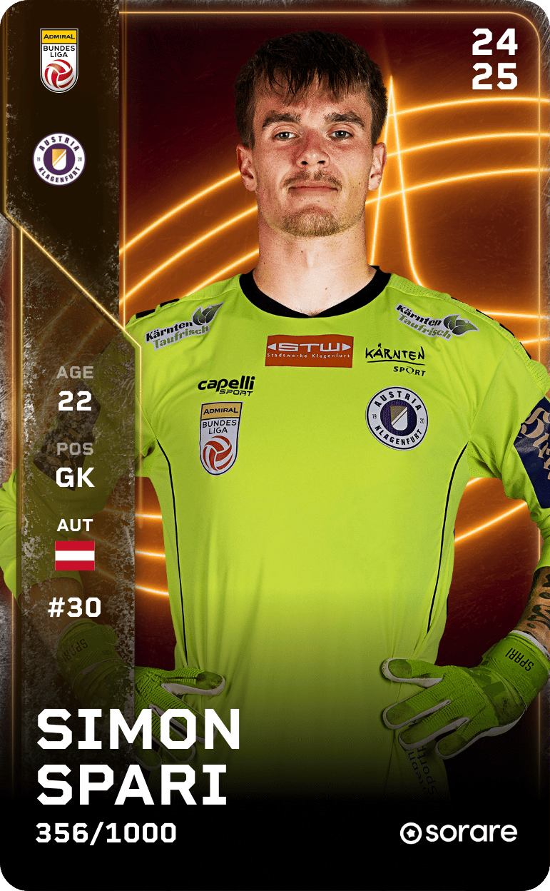 Simon Spari 2024-25 • Limited 356/1000