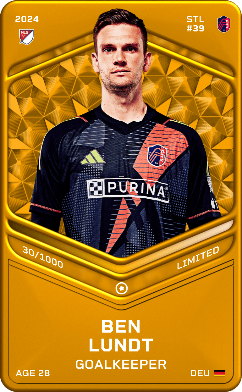 Ben Lundt 2024-25 • Limited 30/1000