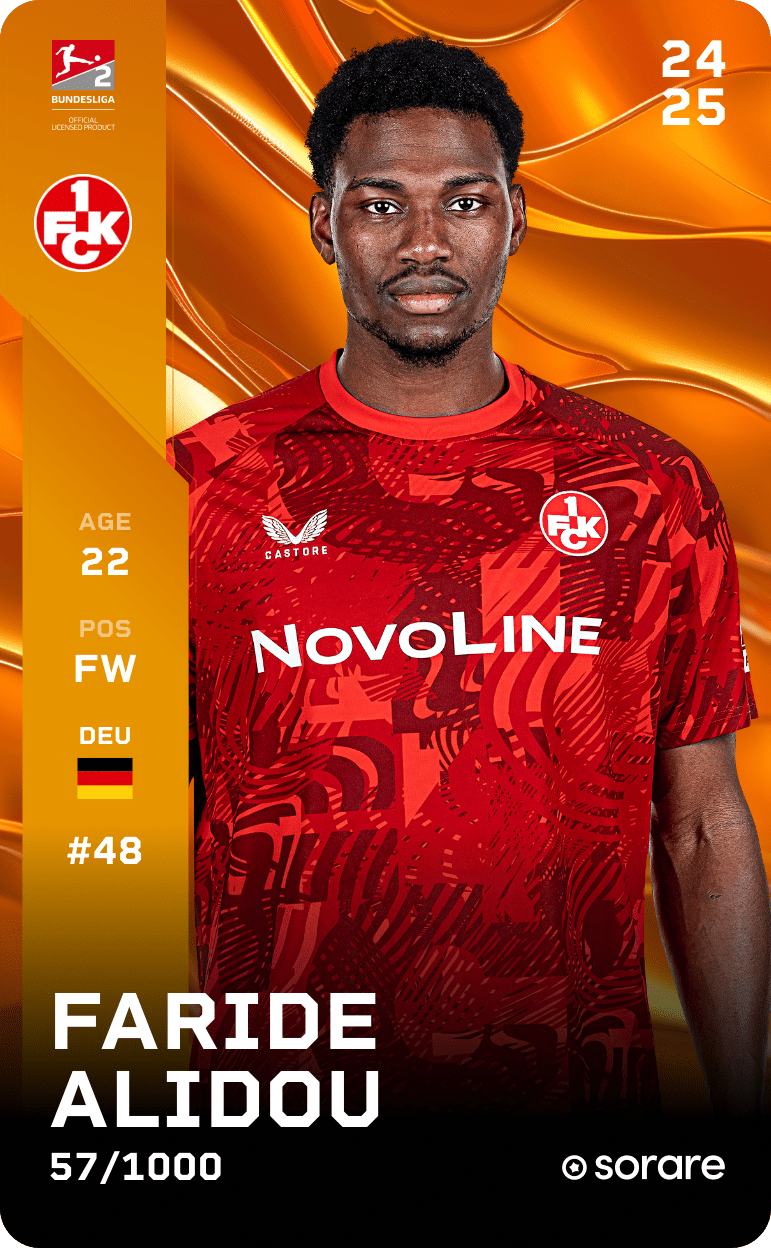 Faride Alidou 2024-25 • Limited 57/1000