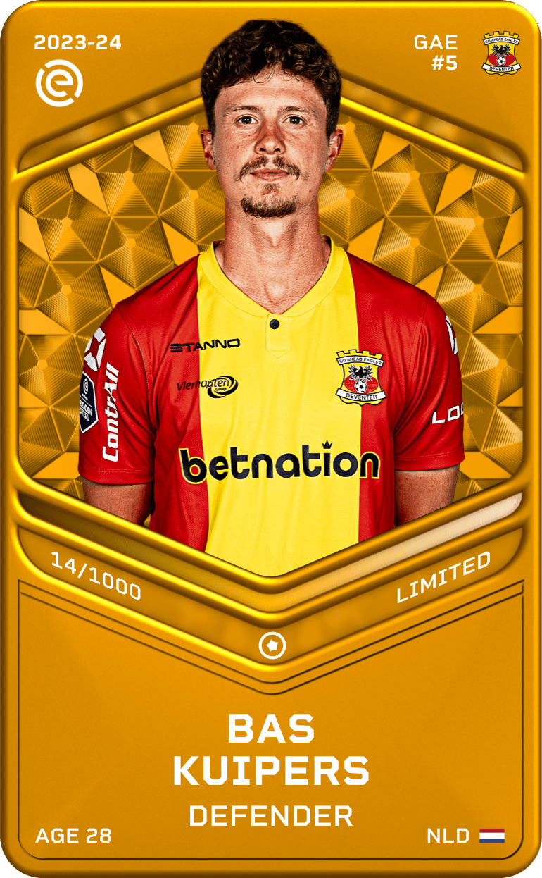 Bas Kuipers 2023-24 • Limited 14/1000