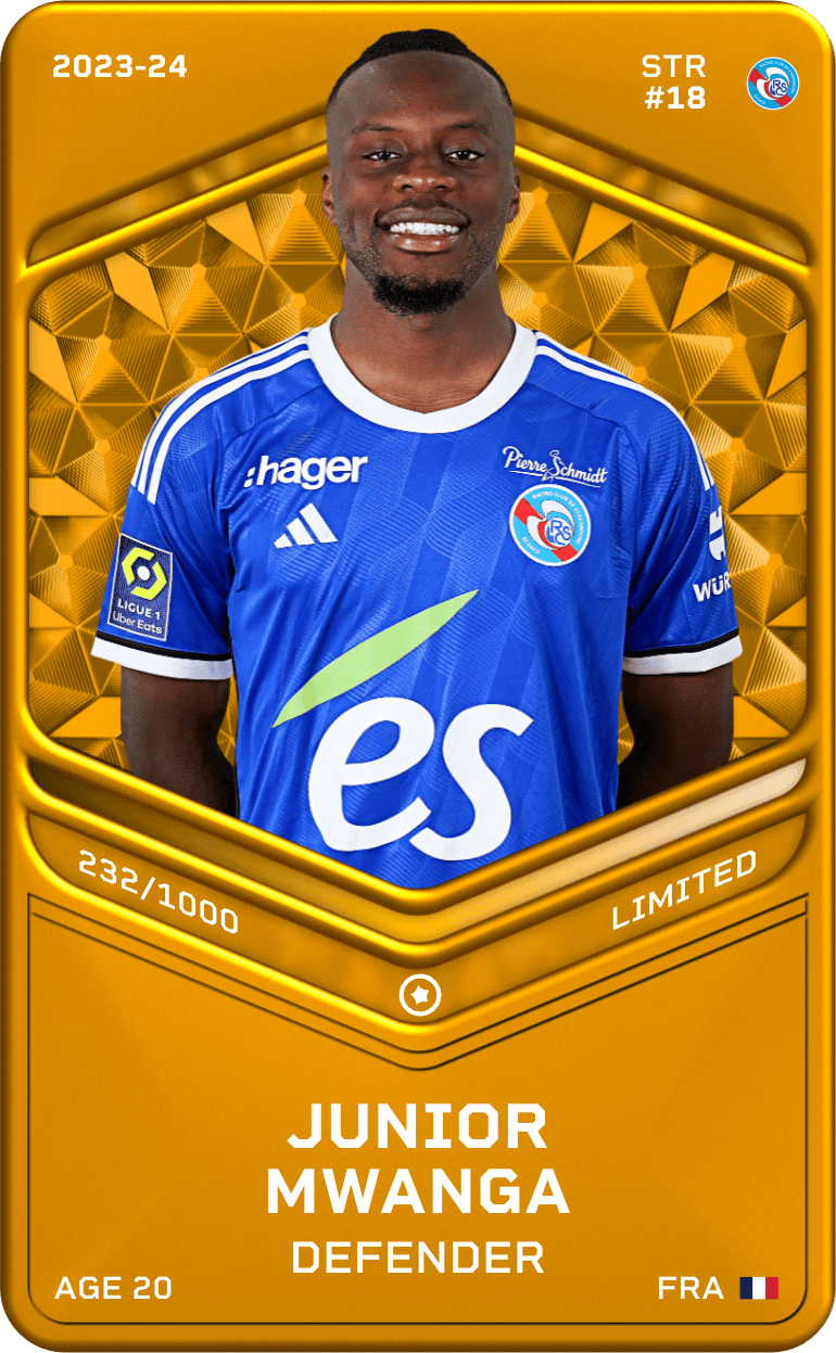 Junior Mwanga 2023-24 • Limited 232/1000