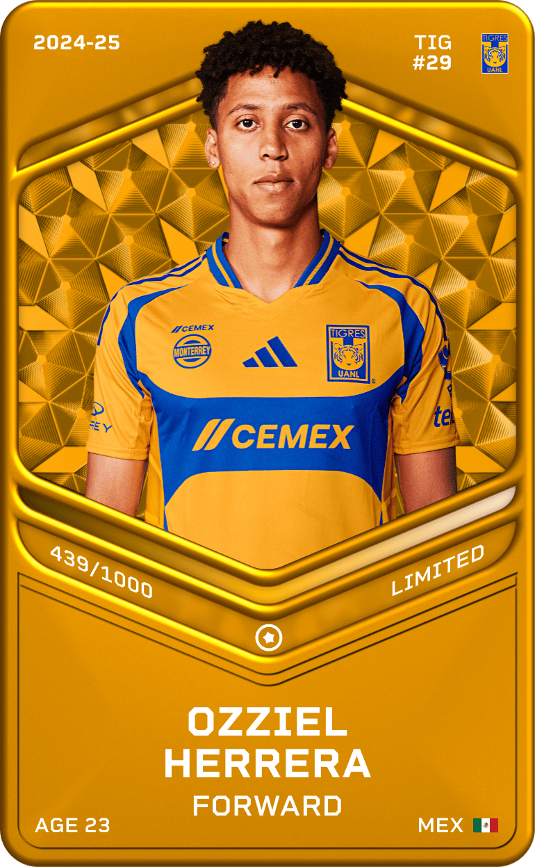 Ozziel Herrera 2024-25 • Limited 439/1000