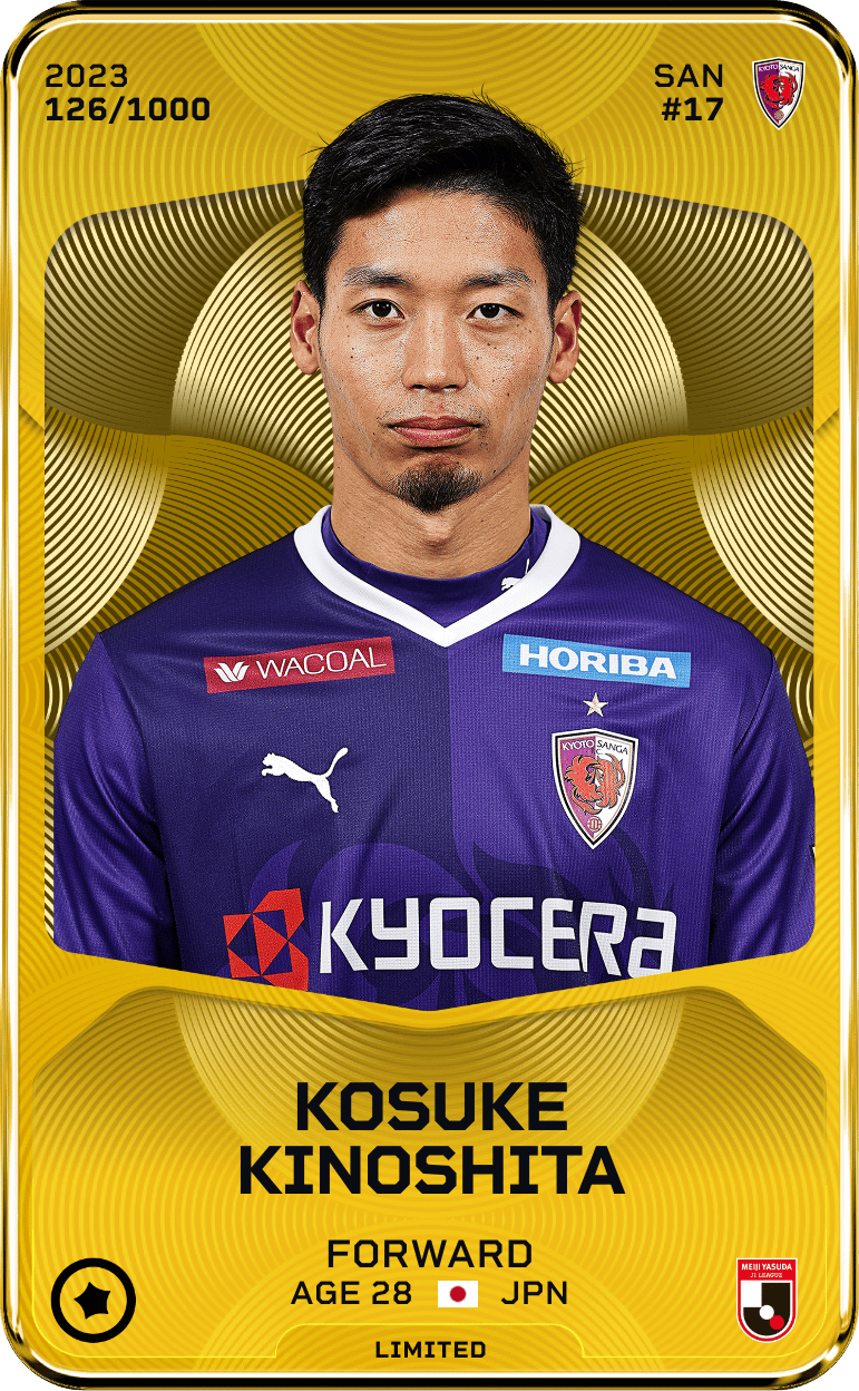 Kosuke Kinoshita 2023-24 • Limited 126/1000