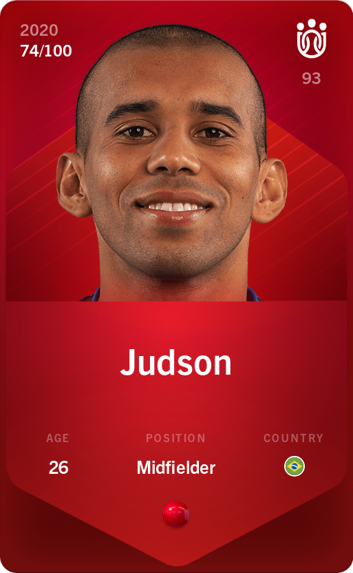 Sorare - Sorare Official - Judson 2020-21 • Rare 74/100 - NFT # 5513304181619158475324345804931003553390131852667989346473098078574543473150