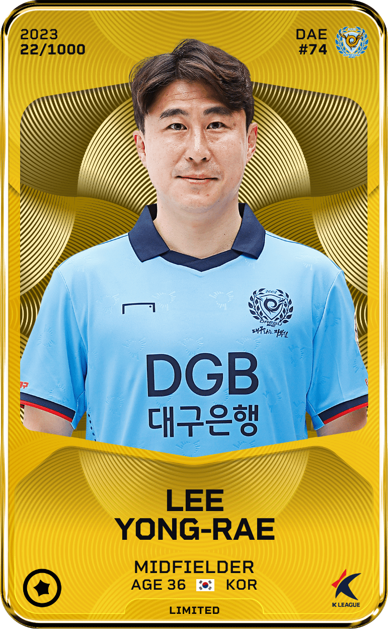 Lee Yong-Rae 2023-24 • Limited 22/1000