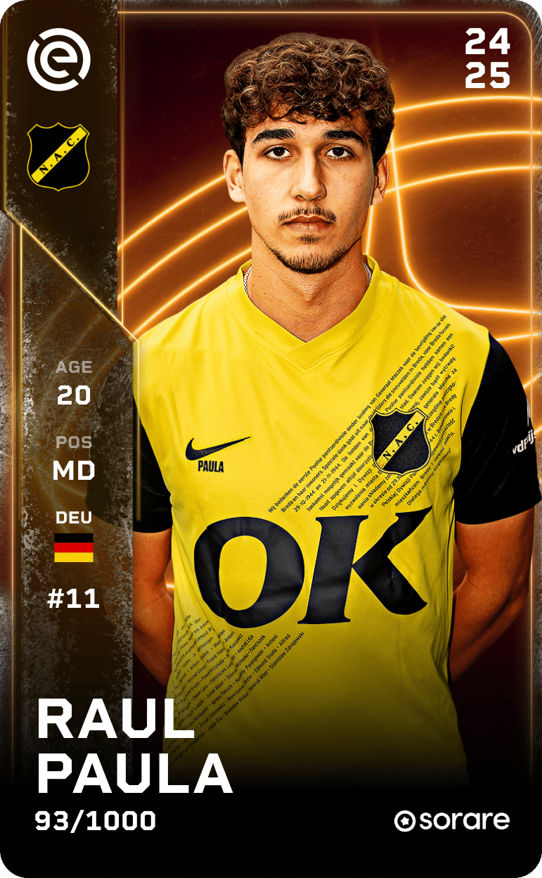 Raul Paula 2024-25 • Limited 93/1000