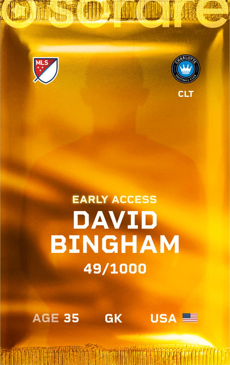 David Bingham 2025-26 • Limited 49/1000