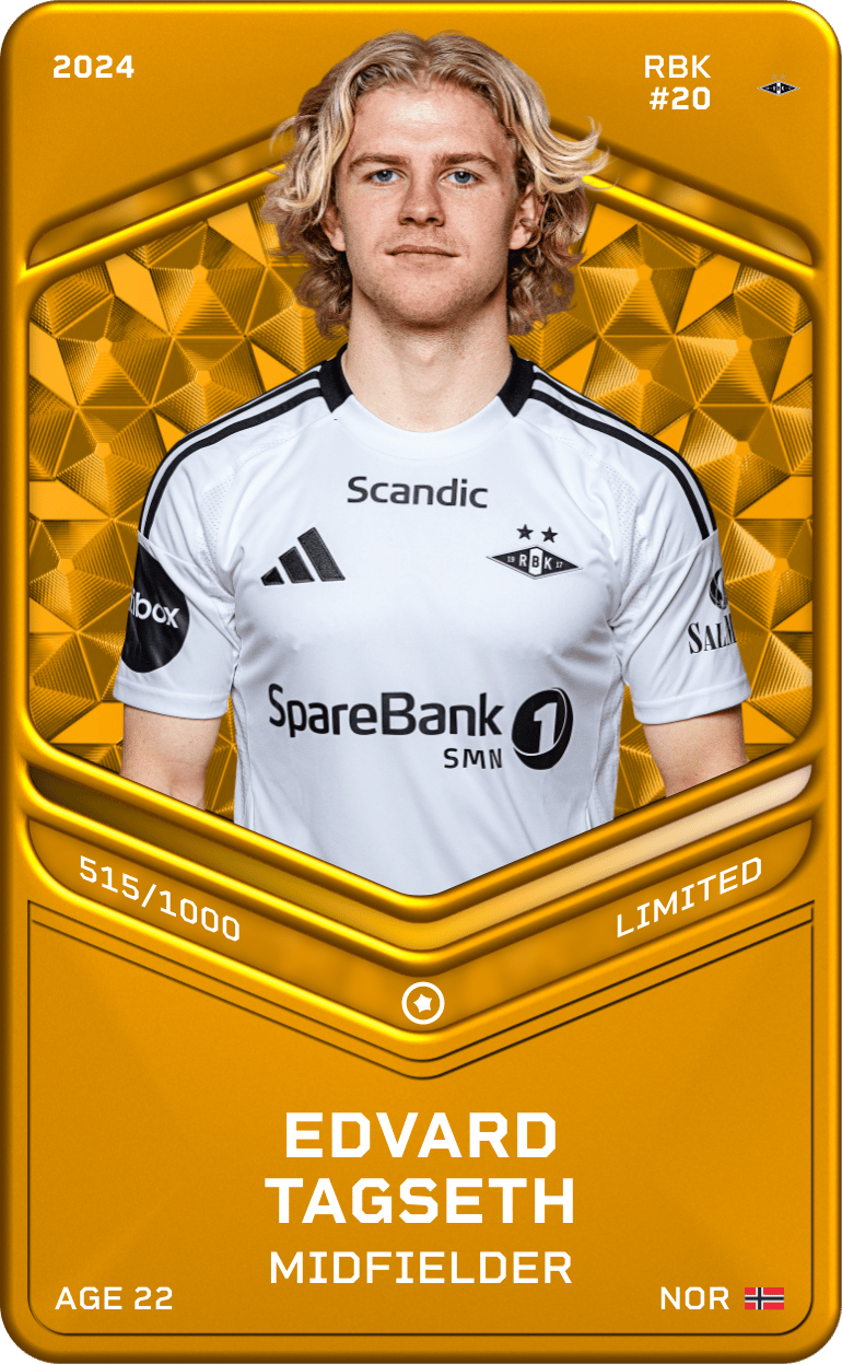 Edvard Tagseth 2024-25 • Limited 515/1000