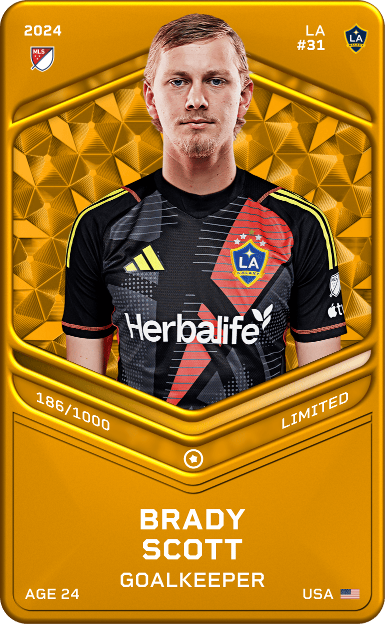 Brady Scott 2024-25 • Limited 186/1000