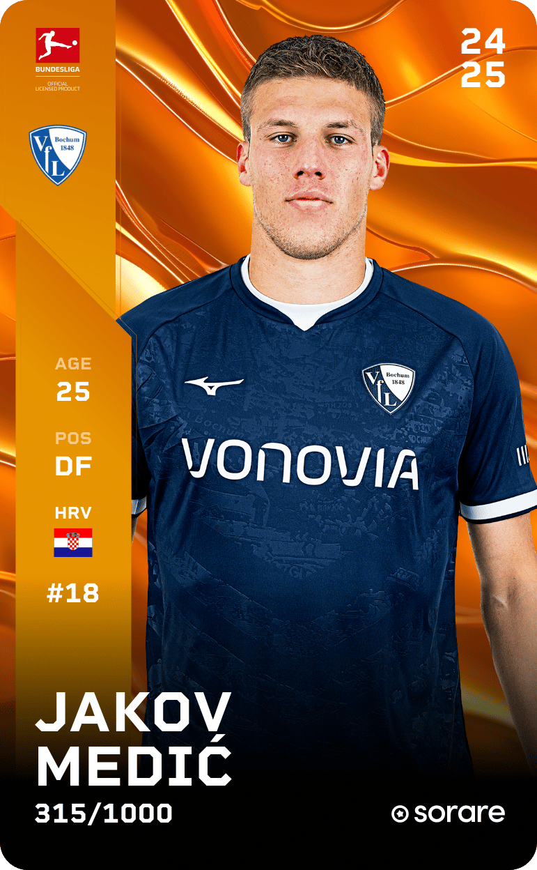Jakov Medić 2024-25 • Limited 315/1000