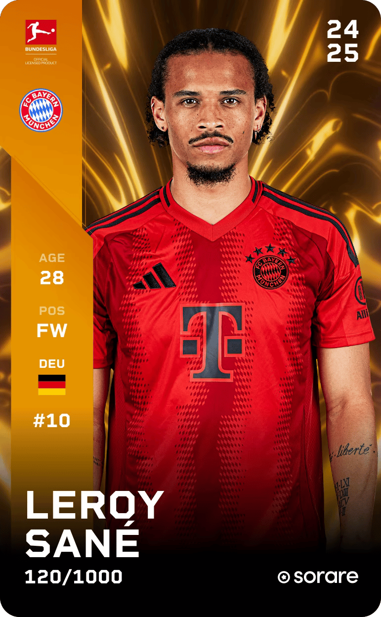 Leroy Sané 2024-25 • Limited 120/1000