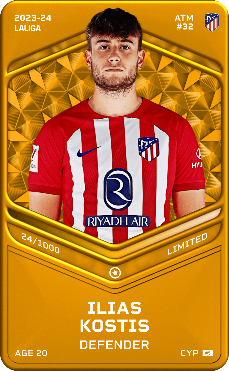 Ilias Kostis 2023-24 • Limited 24/1000