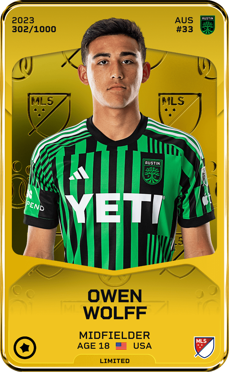 Owen Wolff 2023-24 • Limited 302/1000