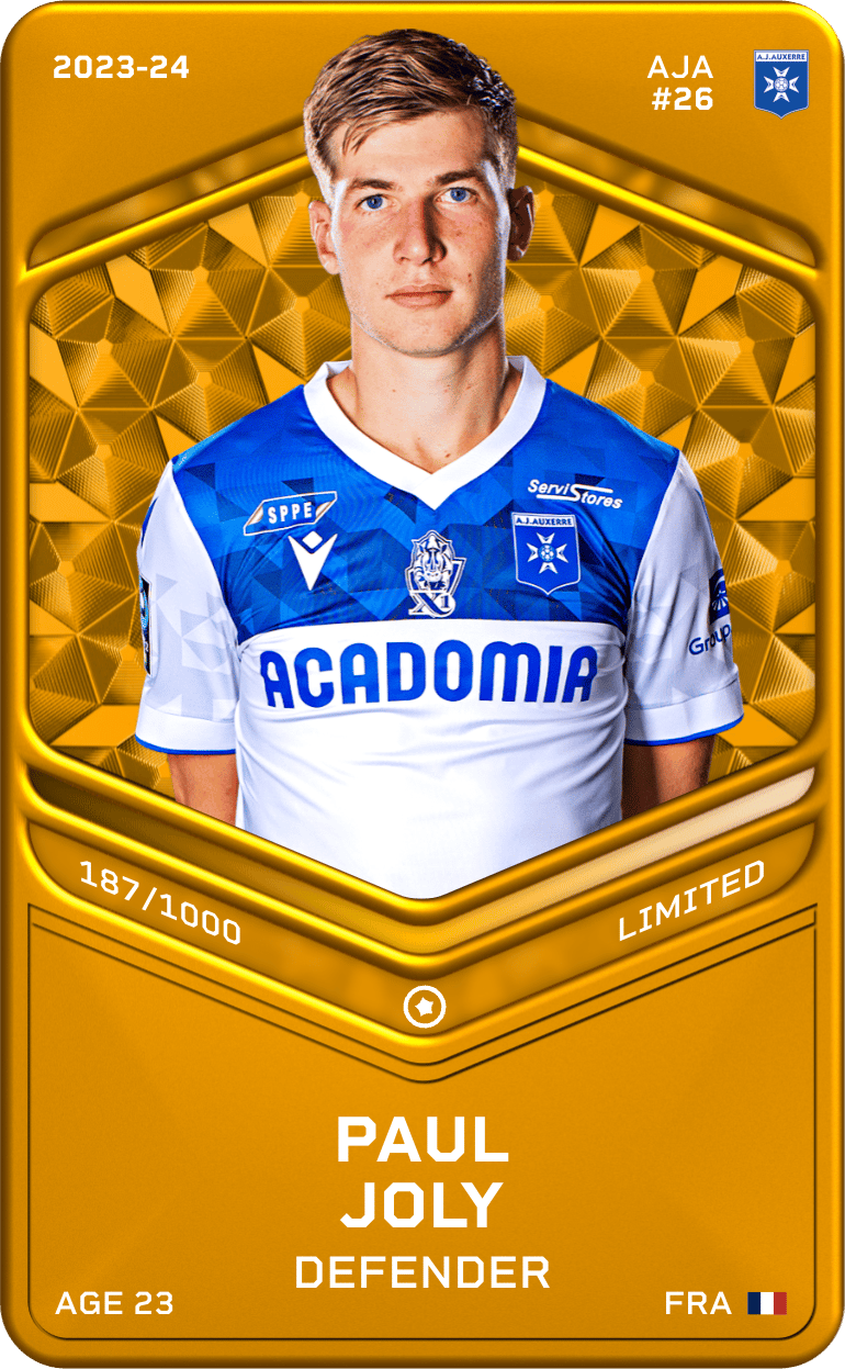 Paul Joly 2023-24 • Limited 187/1000