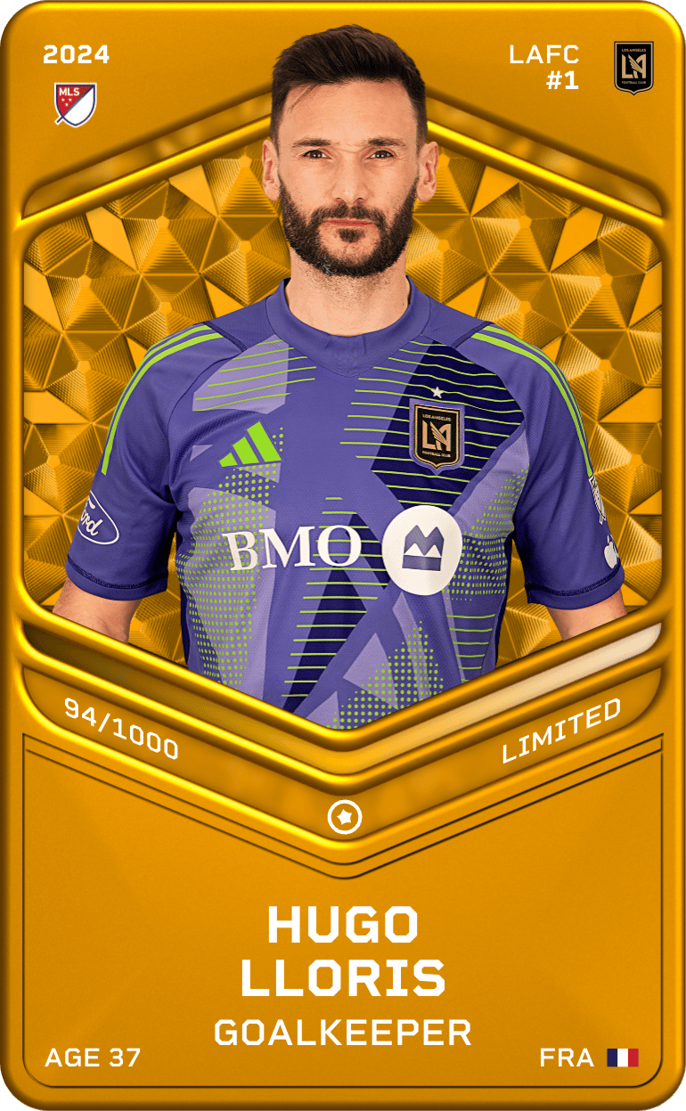 Hugo Lloris 2024-25 • Limited 94/1000