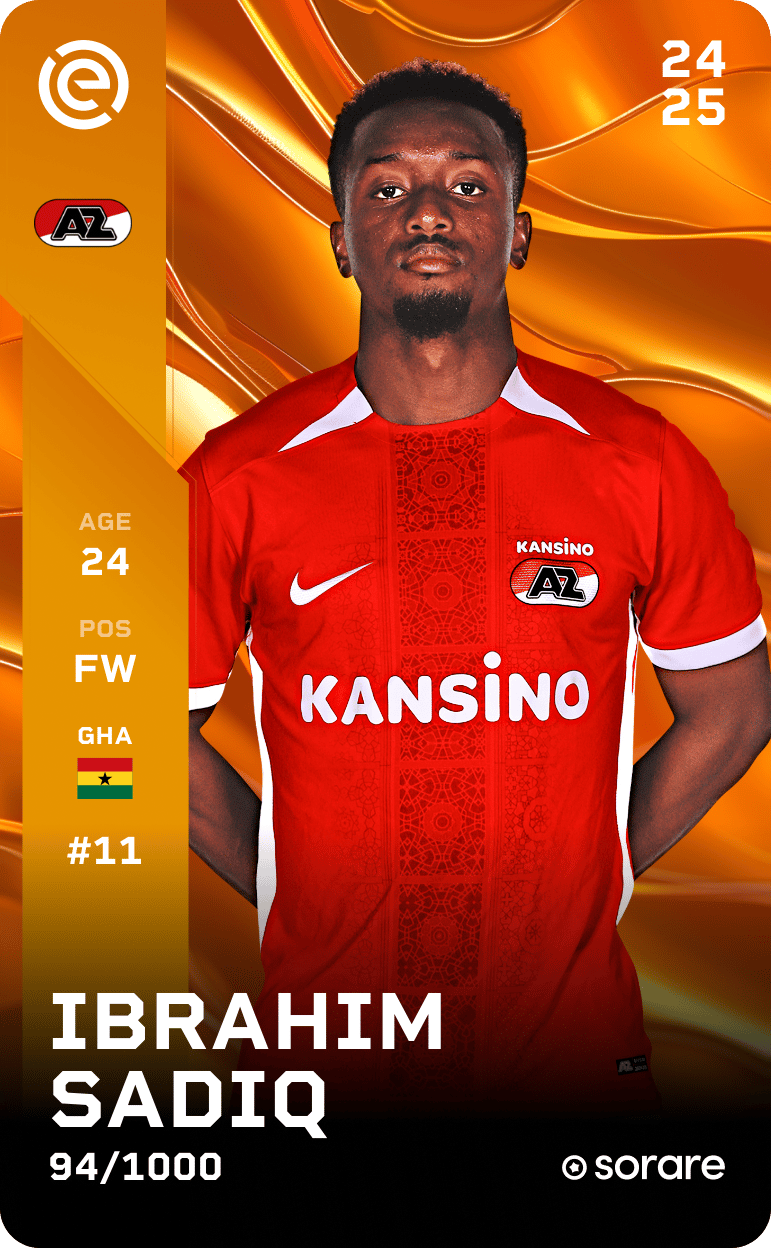 Ibrahim Sadiq 2024-25 • Limited 94/1000