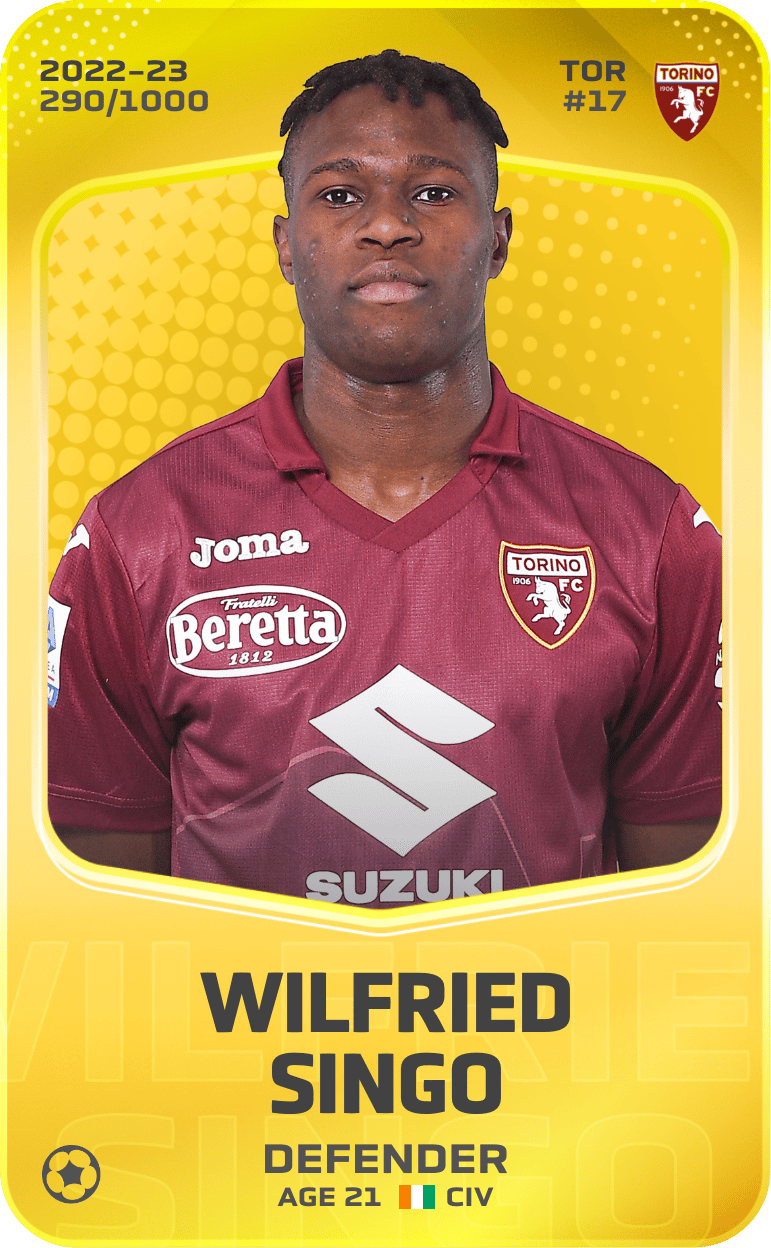 Wilfried Singo 2022-23 • Limited 290/1000