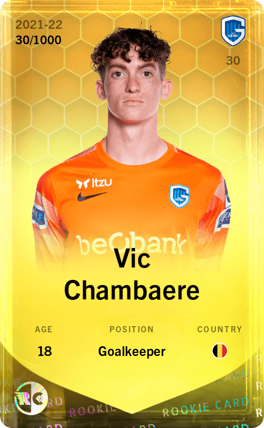 Vic Chambaere 2021-22 • Limited 30/1000