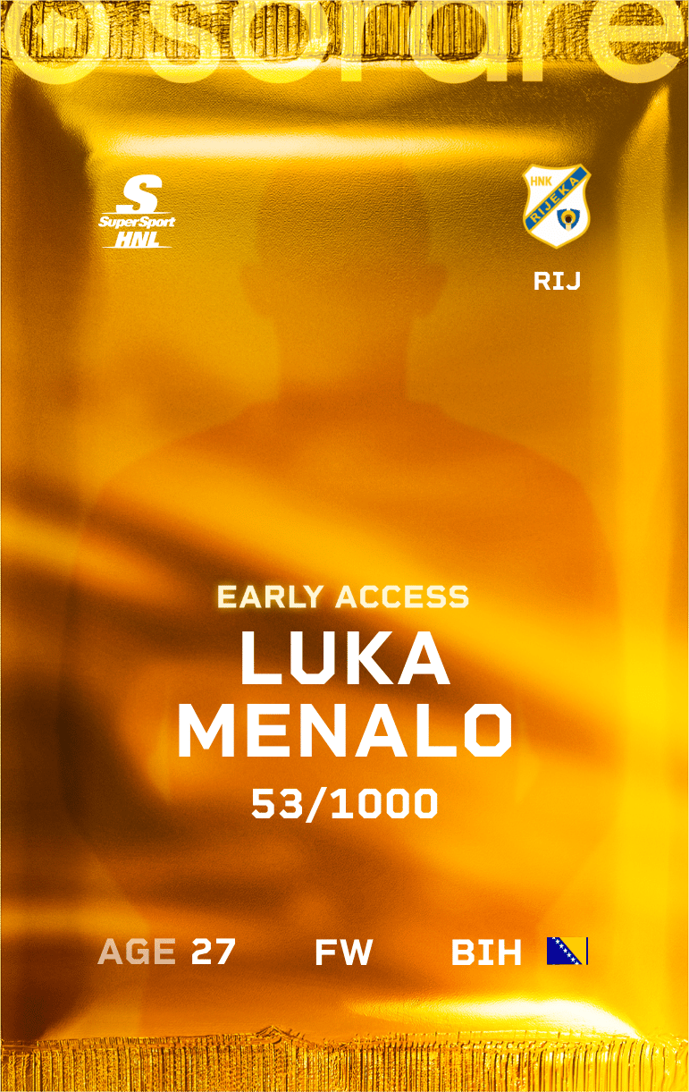 Luka Menalo 2024-25 • Limited 53/1000