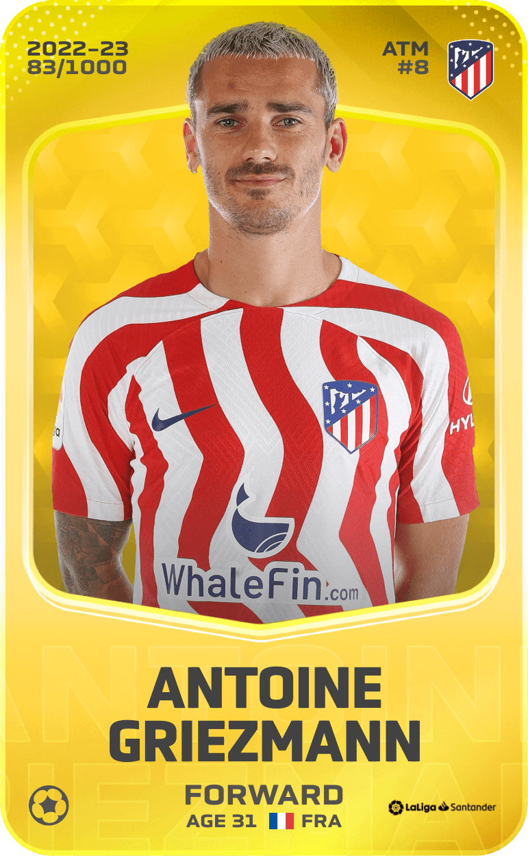 Antoine Griezmann 2022-23 • Limited 83/1000