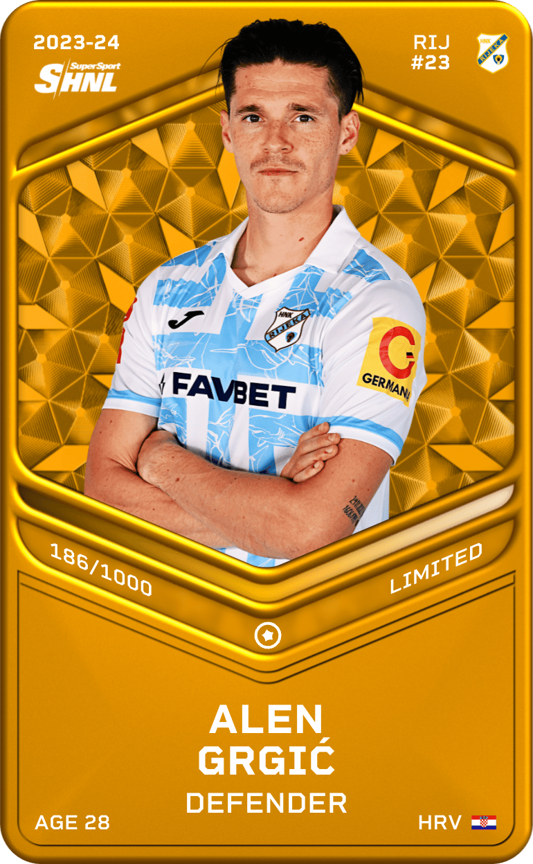 Alen Grgić 2023-24 • Limited 186/1000