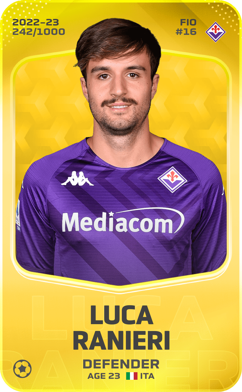 Luca Ranieri 2022-23 • Limited 242/1000