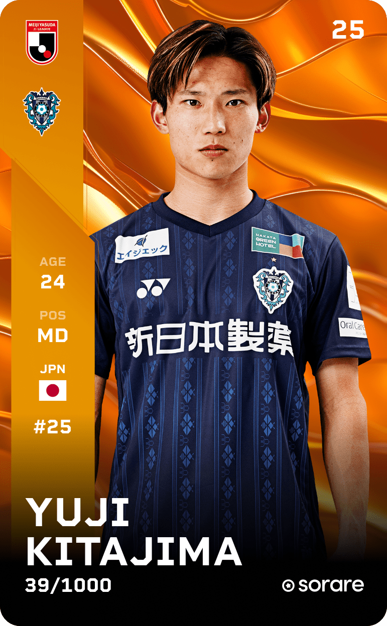 Yuji Kitajima 2025-26 • Limited 39/1000