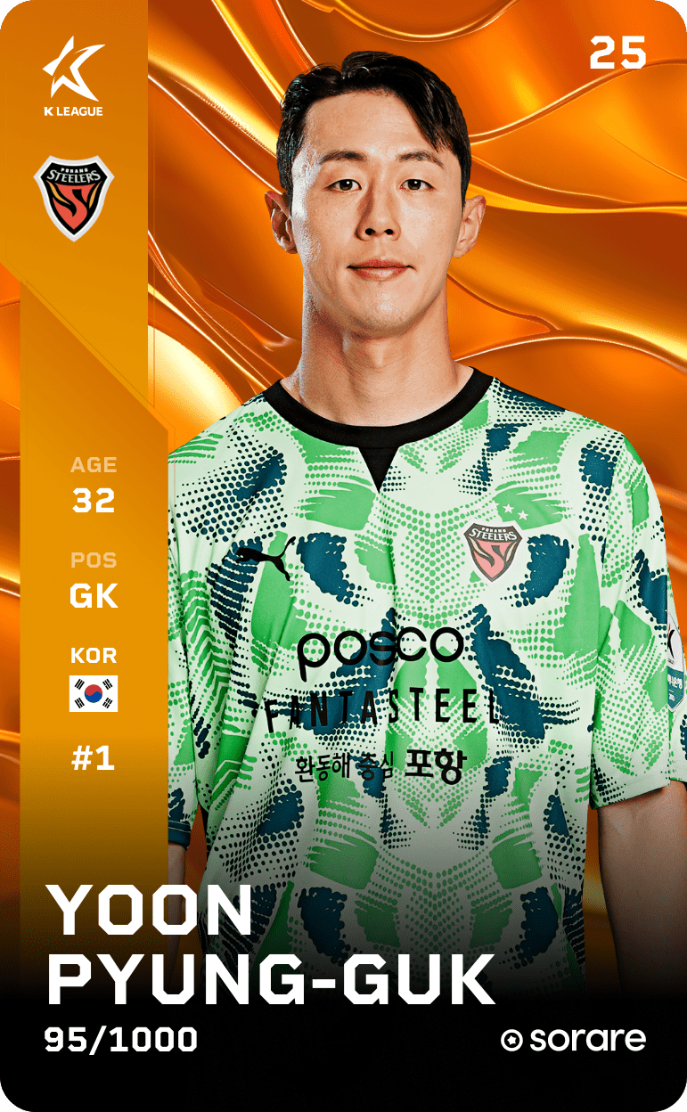Yun Pyeong-Gook 2025-26 • Limited 95/1000