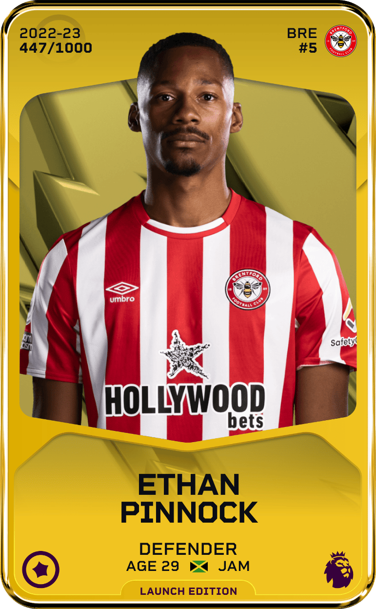 Ethan Pinnock 2022-23 • Limited 447/1000