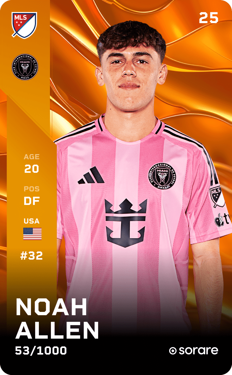Noah Allen 2025-26 • Limited 53/1000