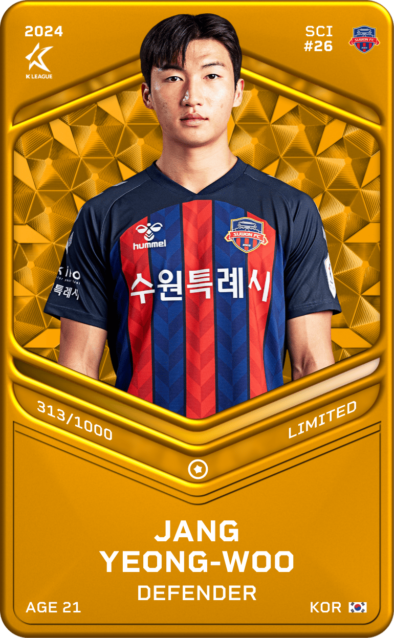 Jang Yeong-Woo 2024-25 • Limited 313/1000