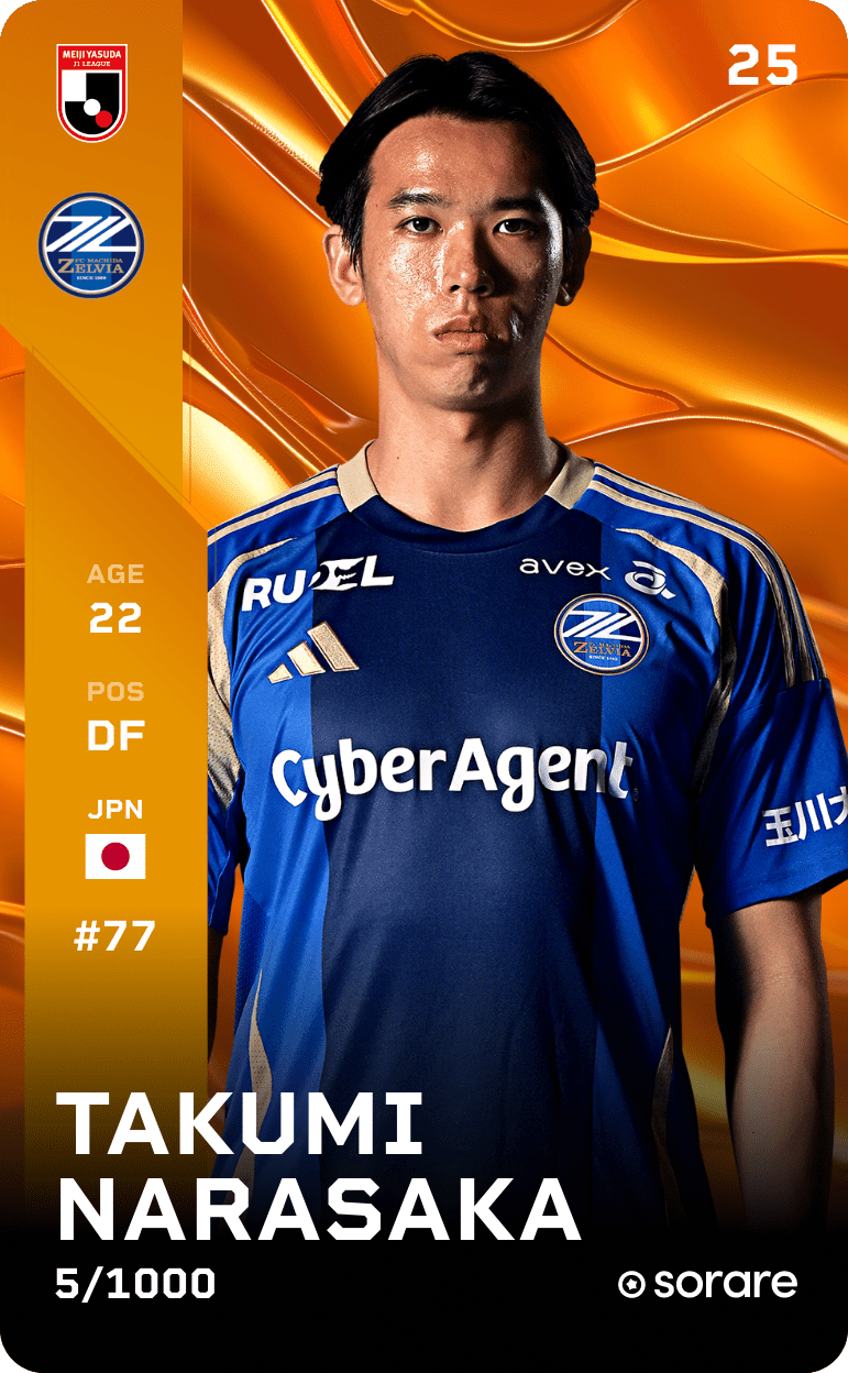 Takumi Narasaka 2025-26 • Limited 5/1000