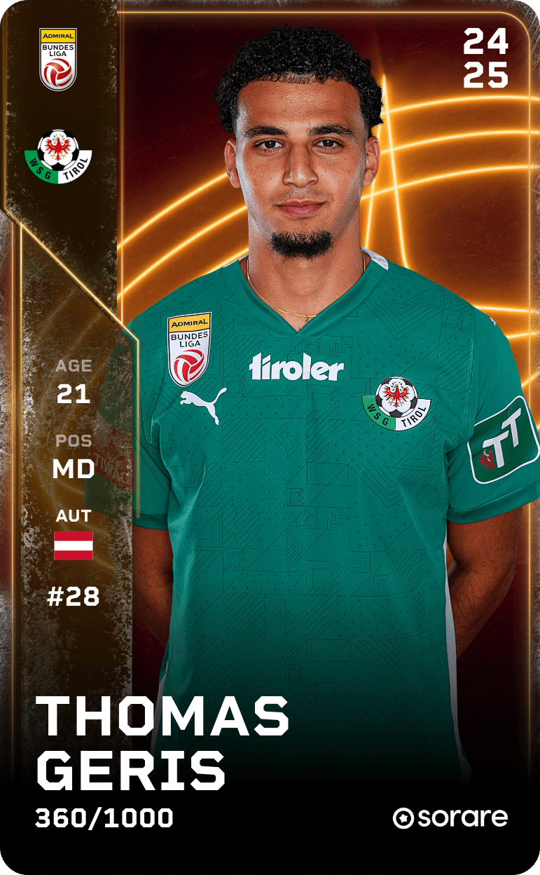 Thomas Geris 2024-25 • Limited 360/1000