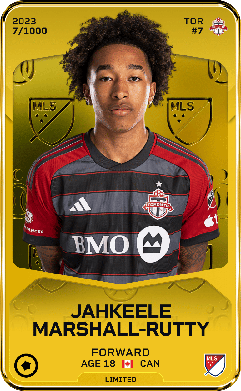 Jahkeele Marshall-Rutty 2023-24 • Limited 7/1000